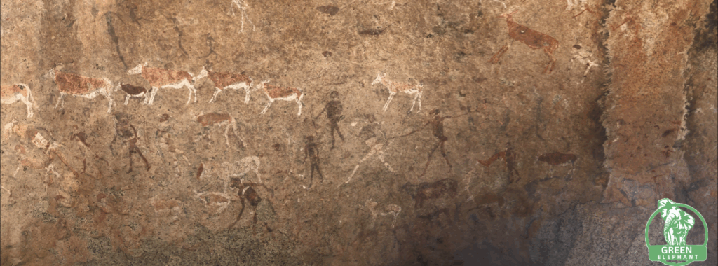 The White Lady Painting Brandberg